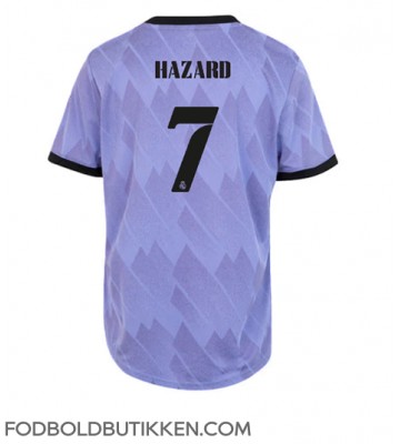 Real Madrid Eden Hazard #7 Udebanetrøje Dame 2022-23 Kortærmet